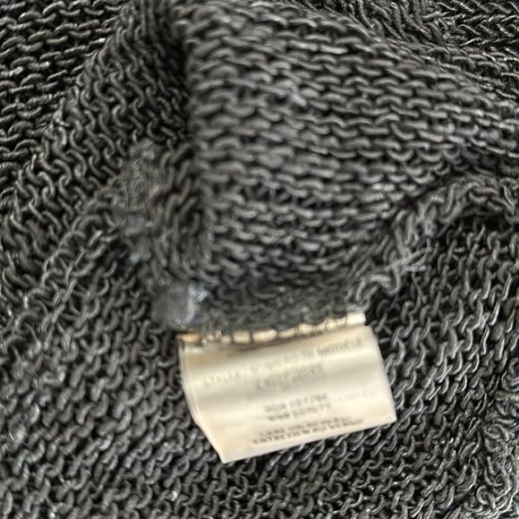 Alice + Olivia Fishnet Loose Knit Linen Top - Picture 9 of 9